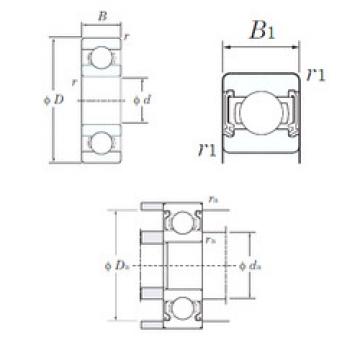 Bearing W689-2RD KOYO